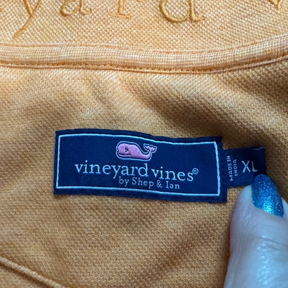 Vineyard Vines Orange Pullover - Picture 7 of 8